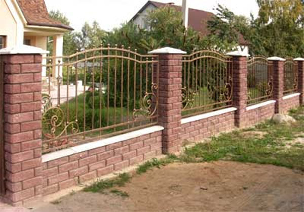Кованый забор