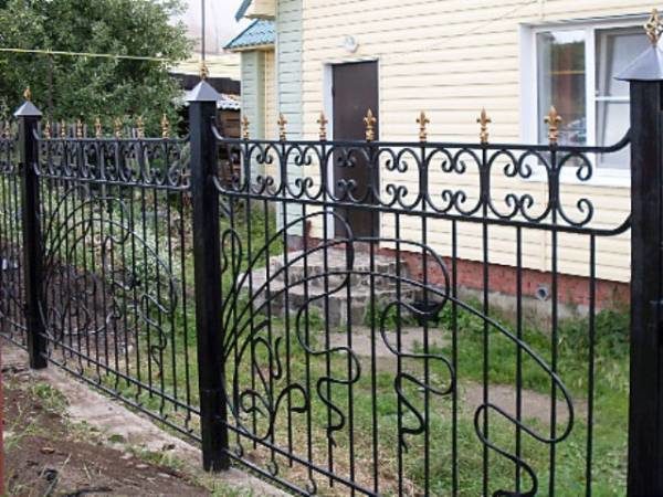 Кованый забор