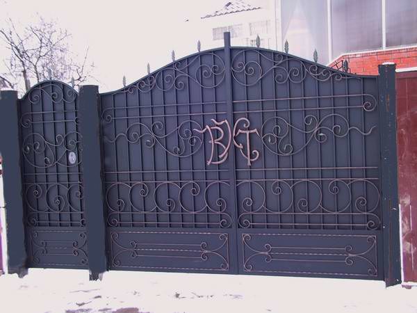 Кованые ворота